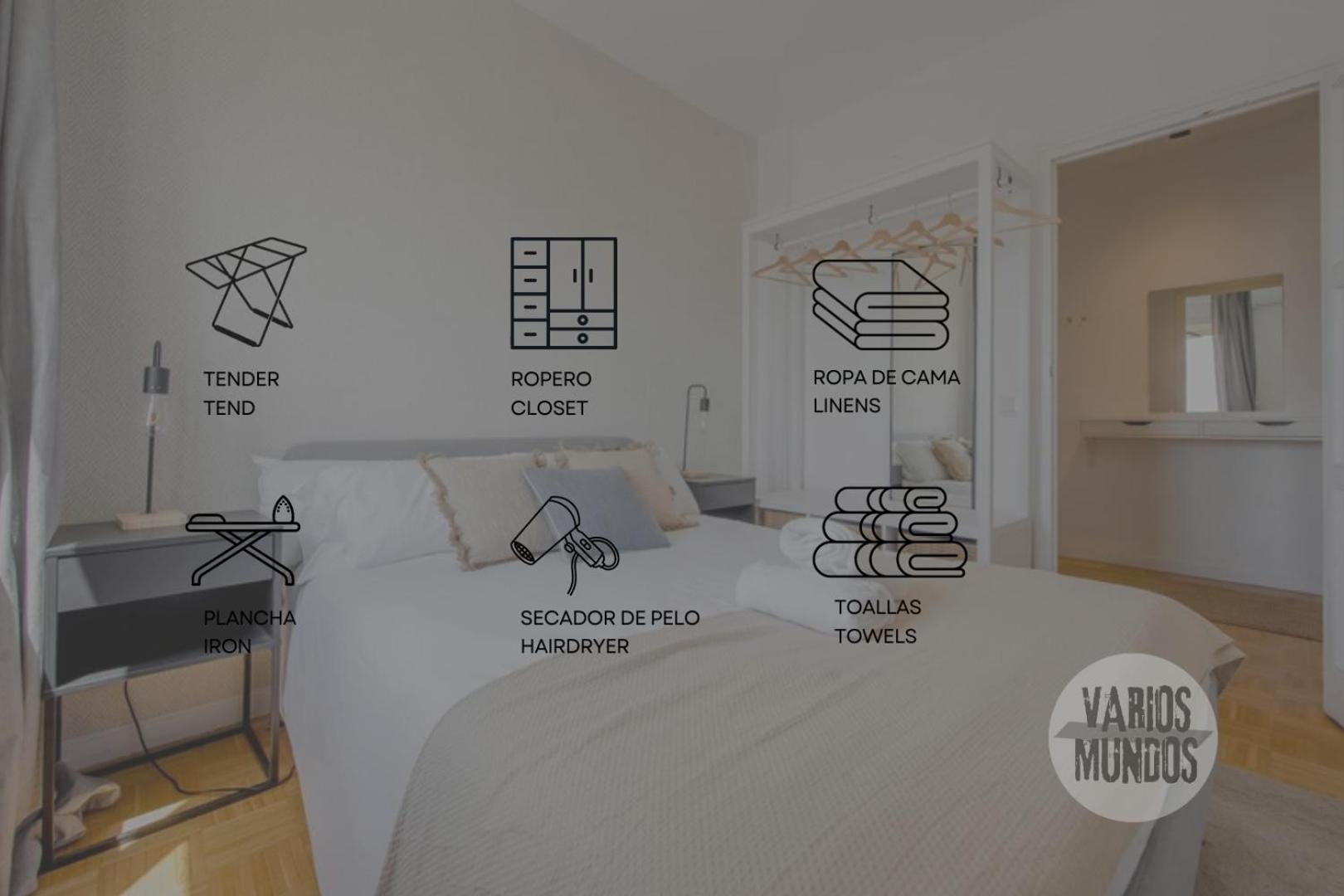 New Apt Para 7Pax En El Corazon De Madrid-Centro Exteriér fotografie